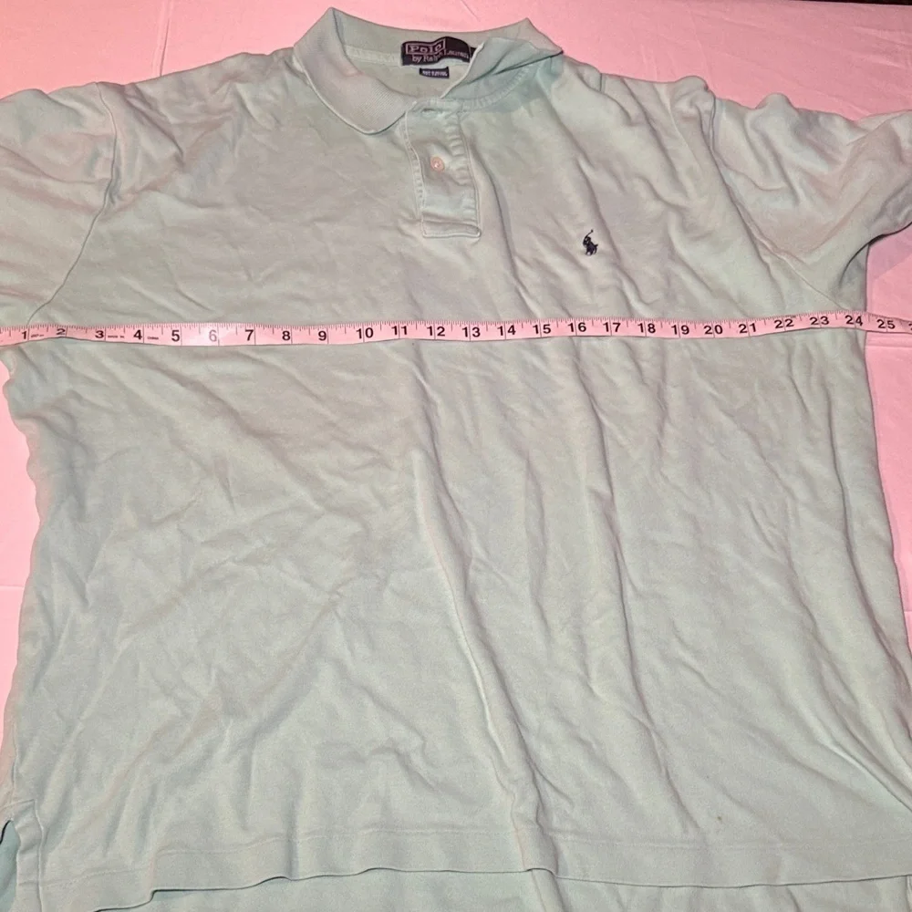 Polo by Ralph Lauren Men's Mint Green Polo Shirt XL